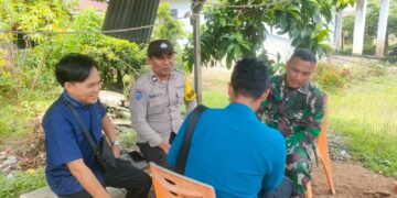 Polsek Langgam dan Koramil 09 Perkuat Sinergi Jaga Kamtibmas