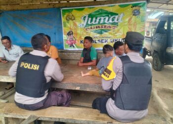 Polsek Ukui Gelar Jumat Curhat, Perkuat Kedekatan dengan Masyarakat