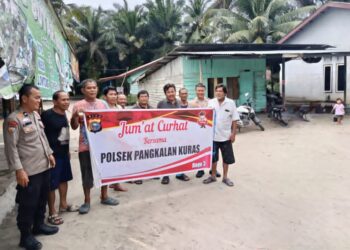 Dalam Jumat Curhat Warga Sorek Satu Keluhkan Balap Liar, Polisi Janjikan Patroli Malam Minggu