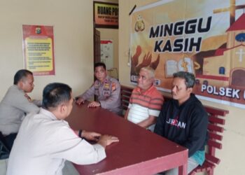 Polsek Ukui Gelar “Minggu Kasih”, Tampung Aspirasi Warga Soal Karhutla hingga Kenakalan Remaja