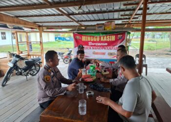 Minggu Kasih di Kuala Kampar, Polisi Serap Aspirasi Warga soal BBM hingga Kenakalan Remaja
