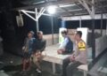 Polsek Kerumutan Cek Pos Kamling, Perkuat Harkamtibmas di Banjar Panjang