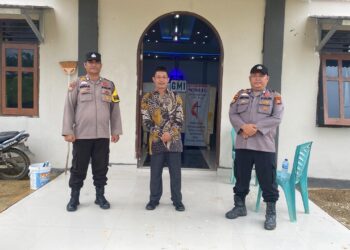 Polsek Pangkalan Lesung Gelar Minggu Kasih di Gereja Methodist, Tampung Keluhan Warga