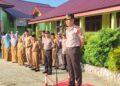 HUMANIS! Polsek Siak Hulu Gelar Police Go to School di SMPN 6, Ajak Siswa Jauhi Narkoba dan Cintai Lingkungan