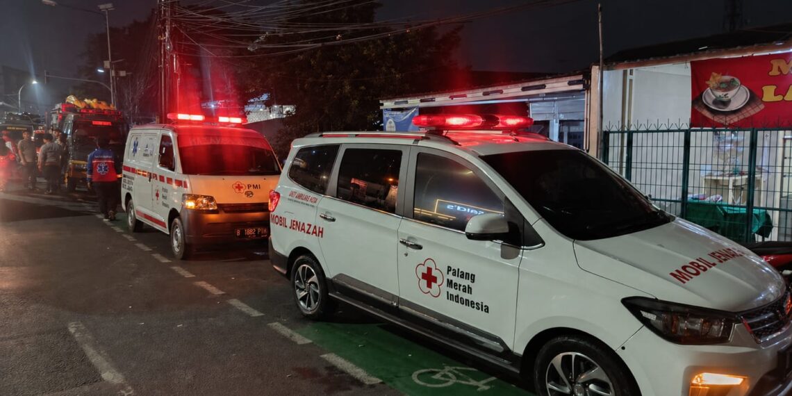 PMI Se-DKI Jakarta Kerahkan 35 Petugas Medis dan Armada Kecelakaan Kereta Api