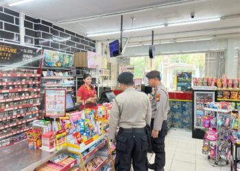 Patroli KRYD Polsek Pangkalan Kerinci, Polisi Sasar Objek Vital Cegah Kejahatan C3