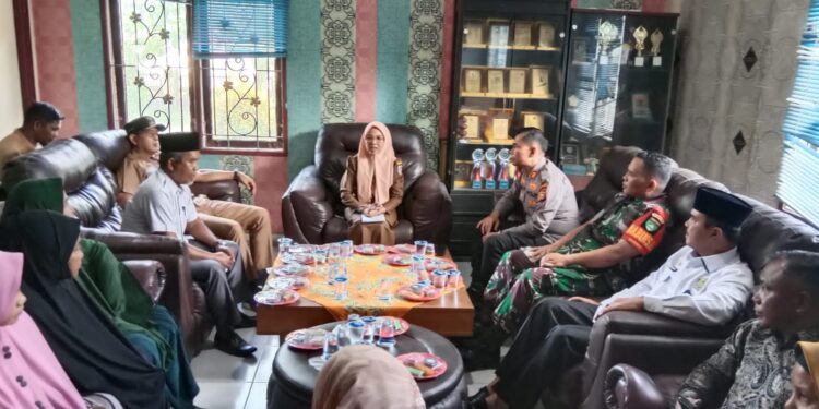 Kapolsek Bunut Hadiri Rakor Persiapan Haji dan Harkamtibmas di Bandar Petalangan