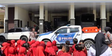 Polisi Sahabat Anak, Polres Aceh Tengah Sambut Kunjungan TK Buah Hati Takengon Edukasi Tugas Kepolisian