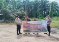 Polisi Gencarkan Patroli Karhutla di Pangkalan Lesung, Sosialisasi Larangan Bakar Lahan