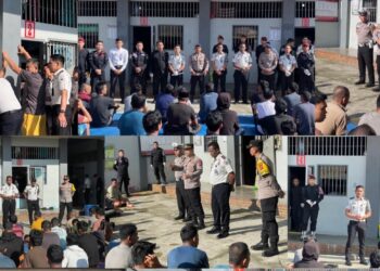 HBP Ke-62, Rutan Takengon Gelar Razia Perkuat Komitmen Zero Halinar 