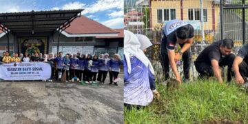 Aksi Nyata HBP Ke-62: Rutan Takengon Bakti Sosial Bersih Lingkungan