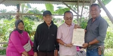 Faju Nusantara DPW Riau Tindak lanjuti Laporan Masyarakat sangketa Lahan