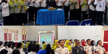 Peringatan HBP Ke-62 Rutan Takengon, Zoom Meeting Hingga Potong Tumpeng