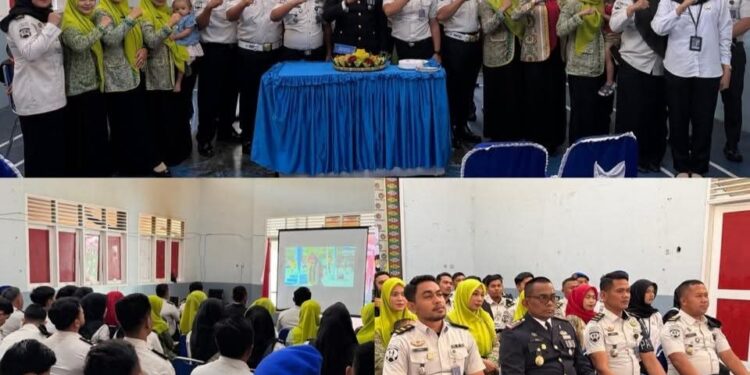 Peringatan HBP Ke-62 Rutan Takengon, Zoom Meeting Hingga Potong Tumpeng