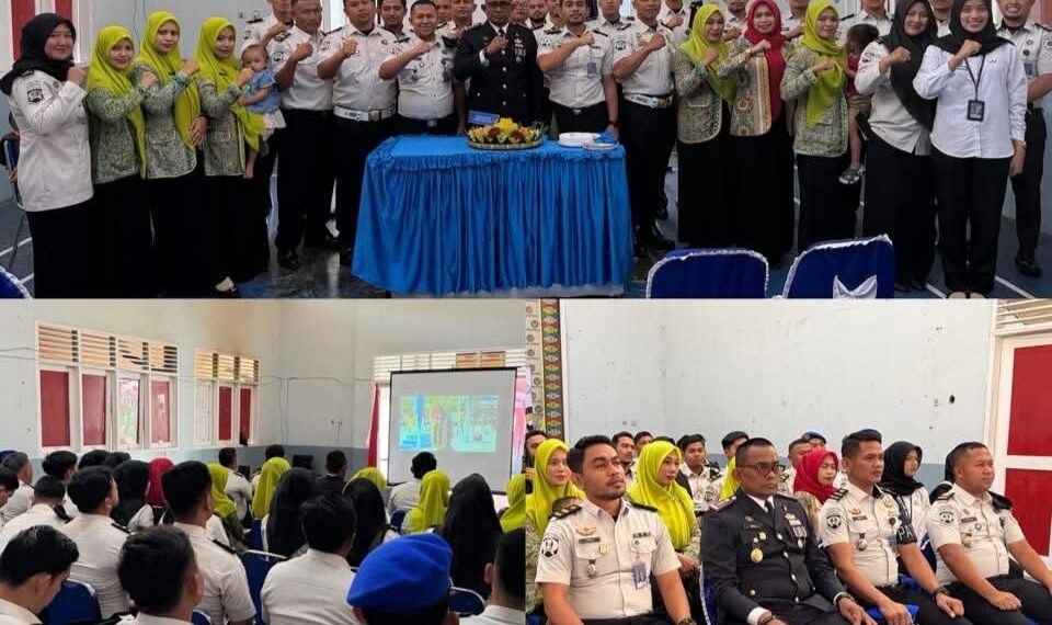 Peringatan HBP Ke-62 Rutan Takengon, Zoom Meeting Hingga Potong Tumpeng