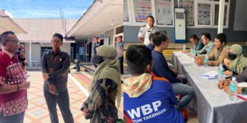 Perkuat Sinergi, Hakim Wasmat Tinjau Langsung Warga Binaan Rutan Takengon