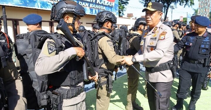 Apel Pemberangkatan Ops Amole 2026, Kapolda Sulsel: Jaga Kehormatan dan Profesionalisme