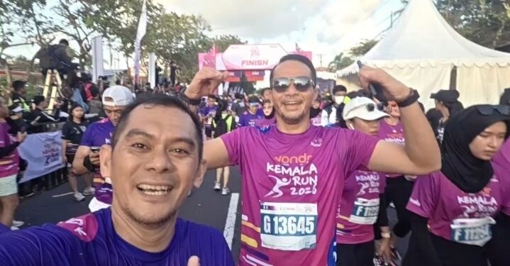 Dirreskrimsus-Kasubdit Tipidkor Polda Sulsel Ikut Kemala Run 2026 di Bali