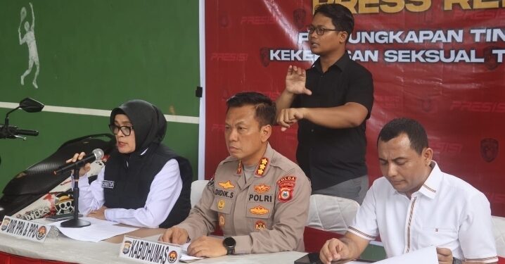 Ditres PPA dan PPO Polda Sulsel Gelar Konferensi Pers, Terkait Tiga Pelaku Kekerasan Seksual terhadap Anak