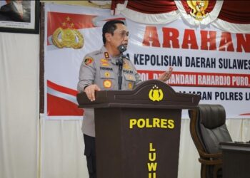 Berikan Pengarahan kepada Personel Polres Luwu Utara: Begini Pesan Kapolda Sul-sel