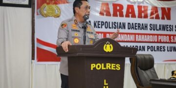 Berikan Pengarahan kepada Personel Polres Luwu Utara: Begini Pesan Kapolda Sul-sel