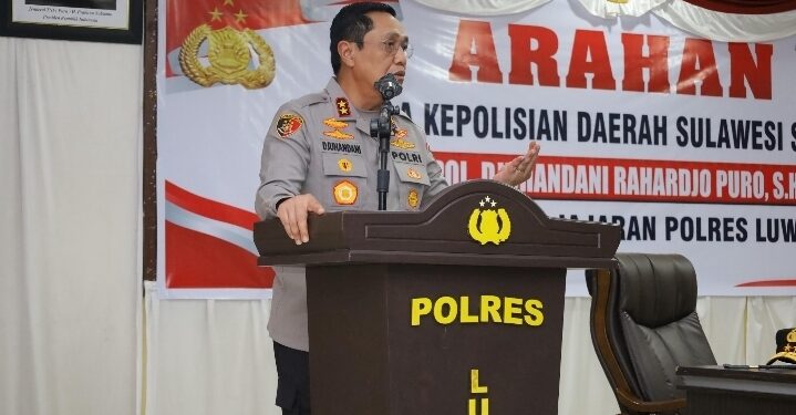 Berikan Pengarahan kepada Personel Polres Luwu Utara: Begini Pesan Kapolda Sul-sel