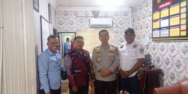 Bangun Kolaborasi Strategis, Faju Nusantara Riau Sambangi Kapolsek Siak Hulu