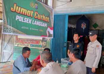 Jumat Curhat di Segati Pelalawan, Dorong Warga Perkuat Sinergi Jaga Kamtibmas