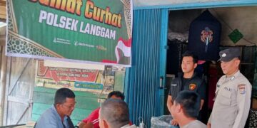 Jumat Curhat di Segati Pelalawan, Dorong Warga Perkuat Sinergi Jaga Kamtibmas