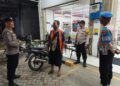 Patroli Malam Polsek Pangkalan Kerinci Sasar Pusat Perbelanjaan, Antisipasi C3 dan Jaga Kamtibmas