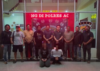 Satreskrim Polres Aceh Tengah Bekuk Dua Buronan Kasus Curas Maut Di Pekanbaru