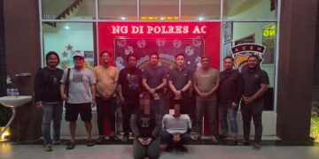 Satreskrim Polres Aceh Tengah Bekuk Dua Buronan Kasus Curas Maut Di Pekanbaru
