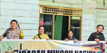Polsek Kerumutan Gelar “Minggu Kasih”, Perkuat Toleransi dan Kedekatan dengan Jemaat Gereja