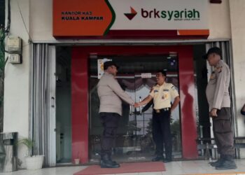 Patroli KRYD Polsek Kuala Kampar Sasar Perbankan dan Keramaian, Situasi Kondusif
