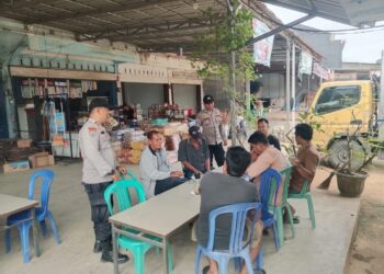 Rasa Aman Diperkuat, Polsek Ukui Gelar Patroli di Titik Rawan Keramaian
