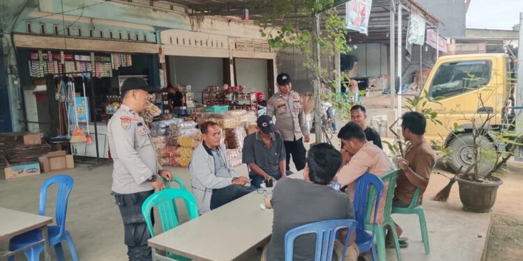 Rasa Aman Diperkuat, Polsek Ukui Gelar Patroli di Titik Rawan Keramaian