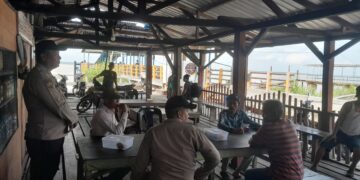 Polsek Kuala Kampar Gelar KRYD, Patroli Bank dan Pusat Keramaian Antisipasi C3