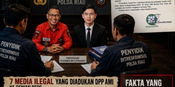 Jangan Berlindung di Balik Label Pers!” DPP AMI Desak Polda Riau Bongkar Media Abal-Abal