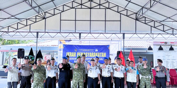 APEL IKRAR PEMASYARAKATAN, LAPAS BANGKINANG TEGASKAN KOMITMEN BEBAS HANDPHONE ILEGAL, NARKOBA, DAN PENIPUAN