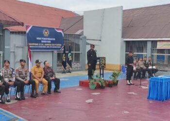 Rutan Takengon Melaksanakan Ikrar Bersih Dari Handphone Ilegal, Narkoba Dan Penipuan