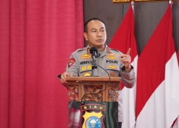 39 Jembatan Desa Rampung Dibangun, Kapolda Riau: Ini Wujud Nyata Pengabdian Polri untuk Masyarakat