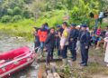 Personil Brimob Batalyon D Pelopor Bersama Tim Gabungan Cari Korban Tenggelam 