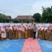 SATLANTAS POLRES KAMPAR GELAR PGTS DAN GREEN POLICING DI SMK KESEHATAN & PARIWISATA – BERI EDUKASI LALU LINTAS, BIBIT TANAMAN, DAN HELM”
