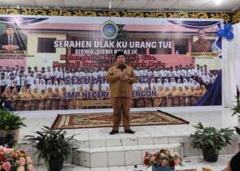 Sekolah Belangi SMPN 2 Takengon Gelar “Serahen Ulak Ke Urang Tue”