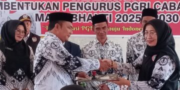 Konferensi PGRI XXIII Cabang Linge, Nurdinsyah Muhamad Sedim Terpilih Kembali
