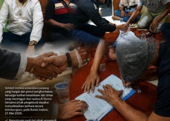 Ketika Empati Dan Kemanusiaan Dikedepankan, Polemik Kecelakaan Maut Di Dumai Diselesaikan Damai