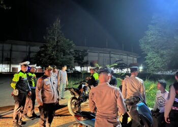 Ciptakan Rasa Aman di Malam Hari, Polres Kuansing Intensifkan Patroli KRYD Bersama Tim RAGA