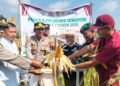 Polsek Kampar Kiri Gandeng PT. Surya Agro & Kelompok Tani Panen Raya Jagung Pipil 2 Ha, Hasilnya Ke Bulog