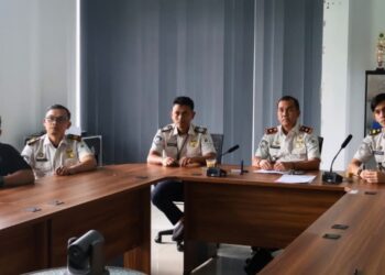 Kakanim Takengon Teuku Teguh Abdi Mengikuti Sosialisasi Peraturan Menimipas RI