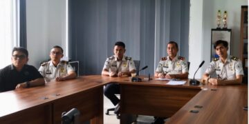 Kakanim Takengon Teuku Teguh Abdi Mengikuti Sosialisasi Peraturan Menimipas RI